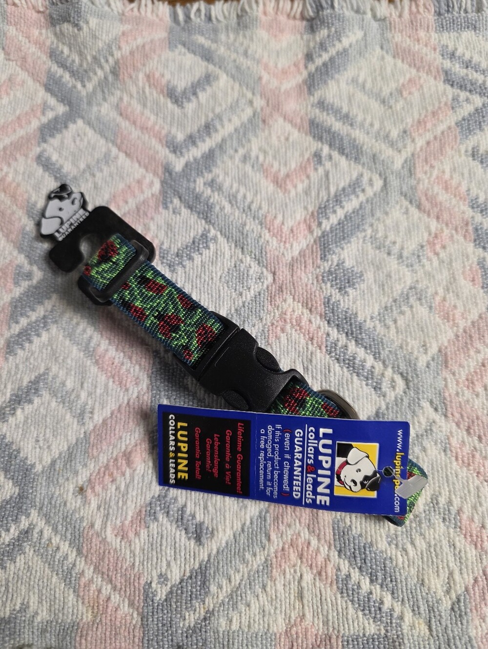 Lupine Beetlemania Dog Collar